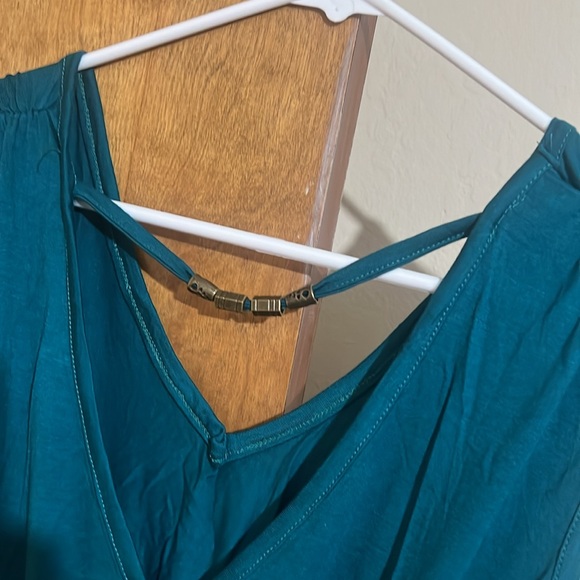 Deep teal swim cover up - Picture 3 of 3